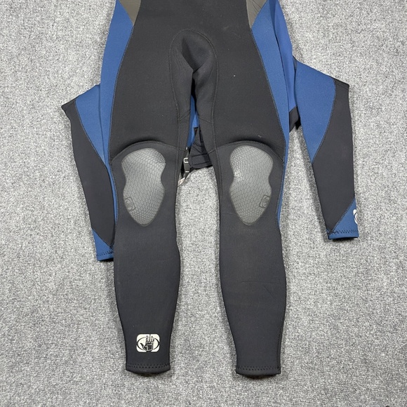 Body Glove Stealth 3/2 mm Full Wetsuit Mens Small Blue Black 0710 - Picture 6 of 12